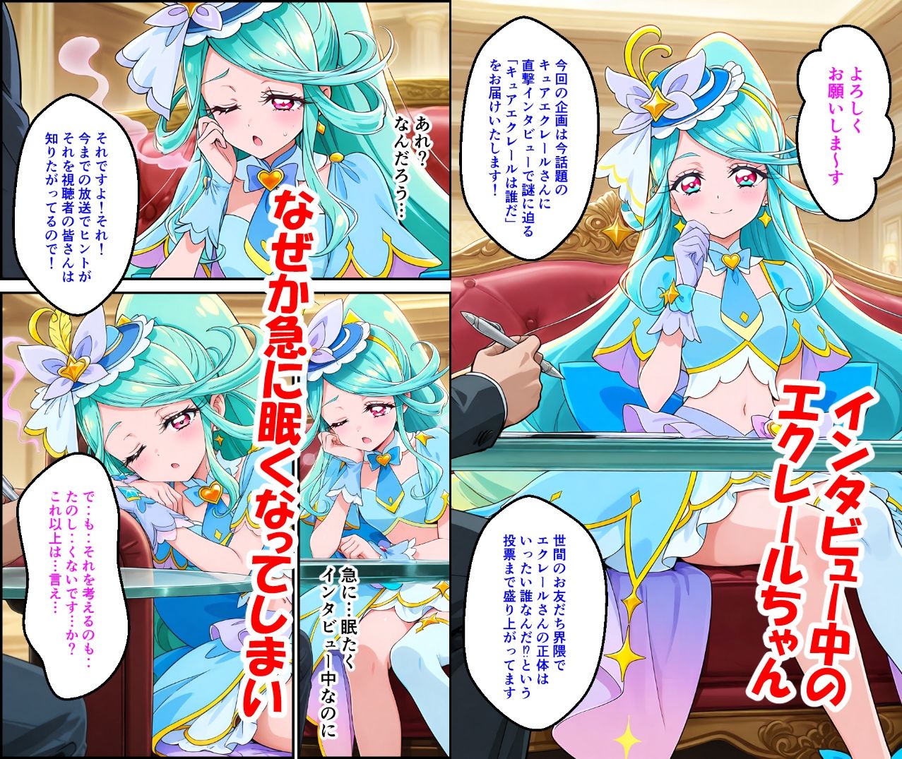 エクレールは誰だ？ サンプル2ページ目