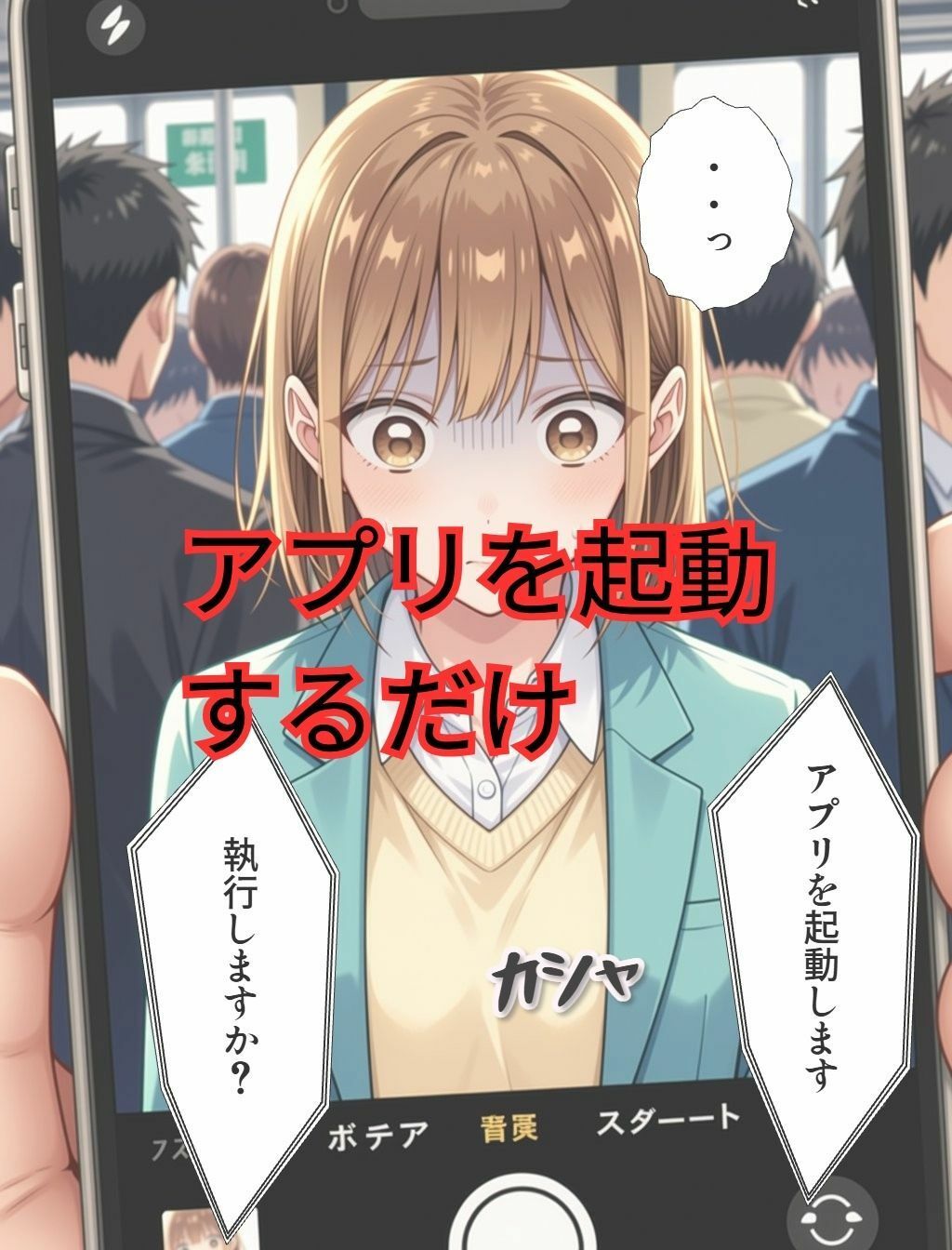 弱者男性救済法（鹿●千夏編） サンプル3ページ目