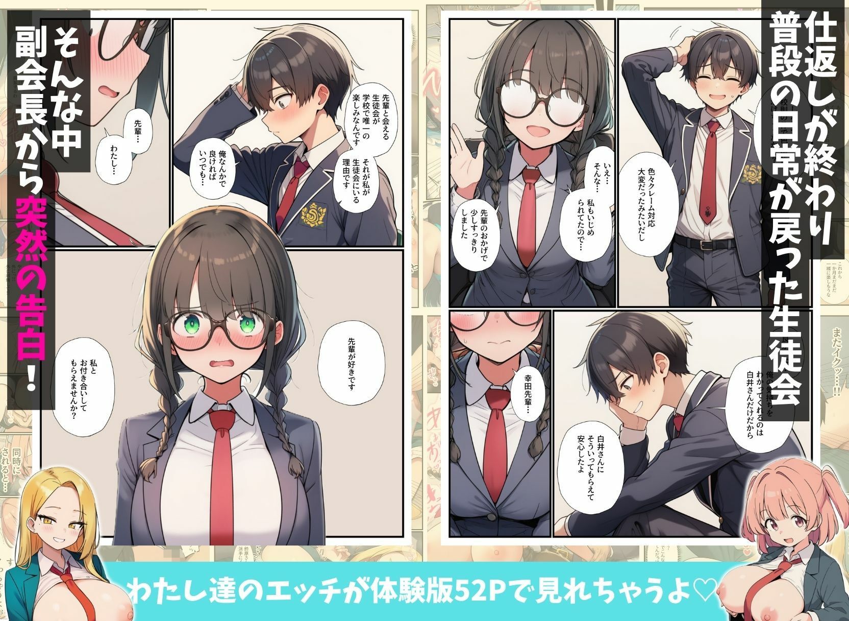 〜名ばかり生徒会長の逆襲〜陰キャの俺をいじめてきた一軍ギャル達を絶対服従させ学園ハーレムを築くまで サンプル7ページ目