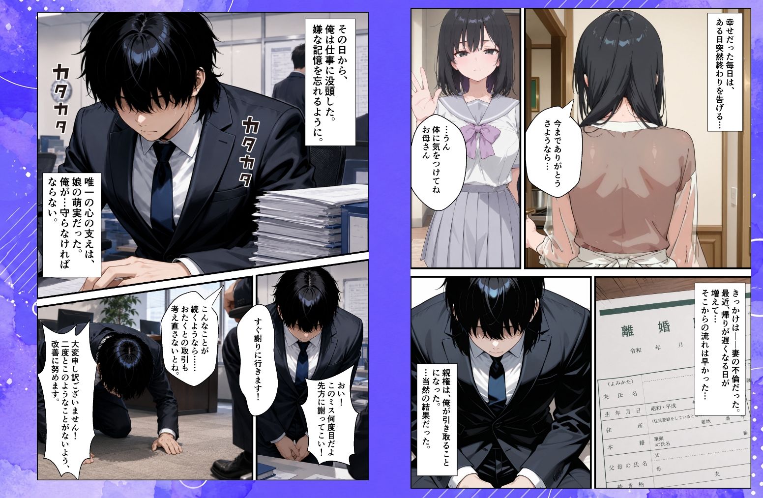 歪愛 〜 愛する娘は托卵の子 〜 サンプル1ページ目