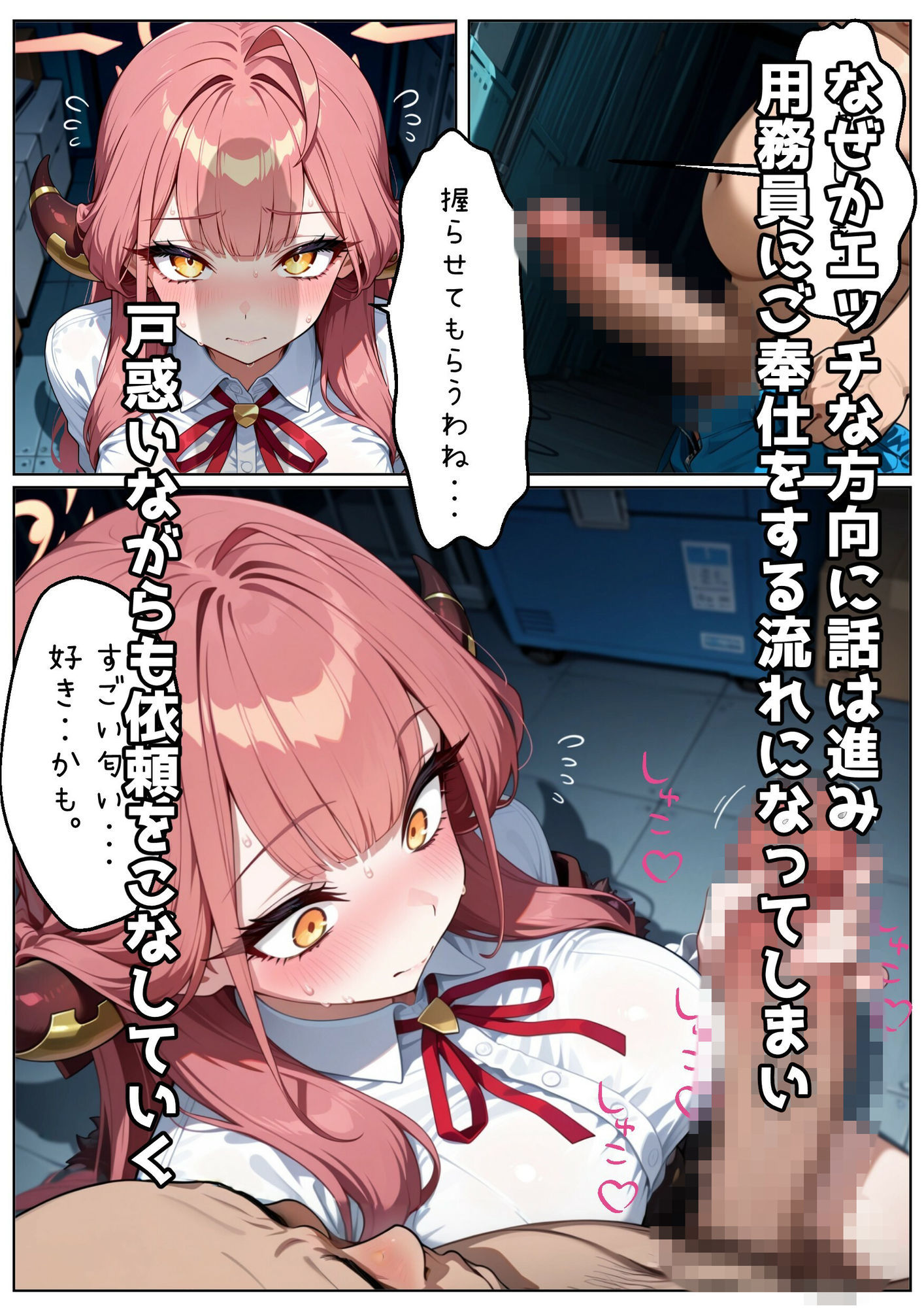 依頼主はこじらせ用務員！？ サンプル3ページ目