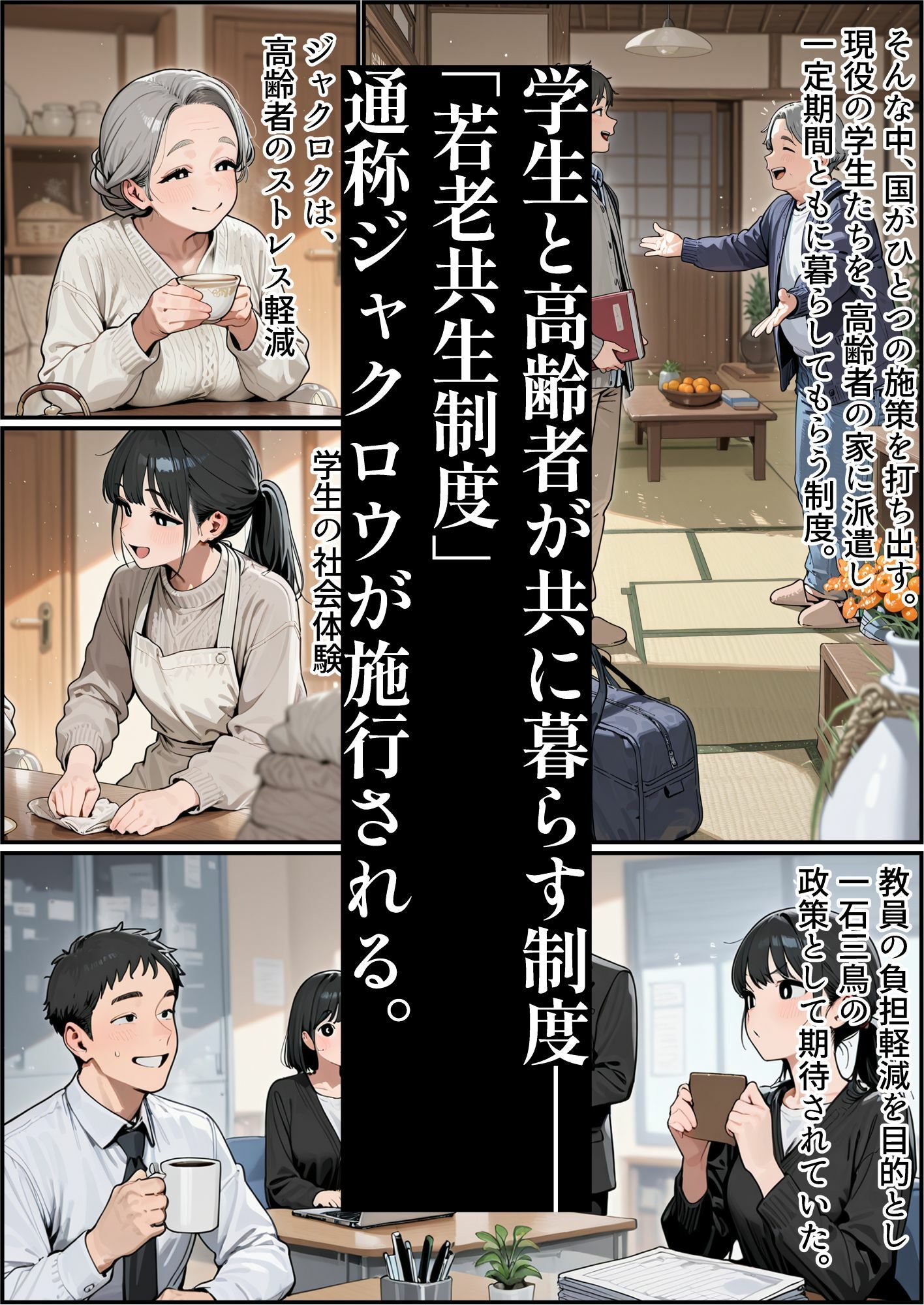 ジャクロウ 若老共生制度 サンプル2ページ目