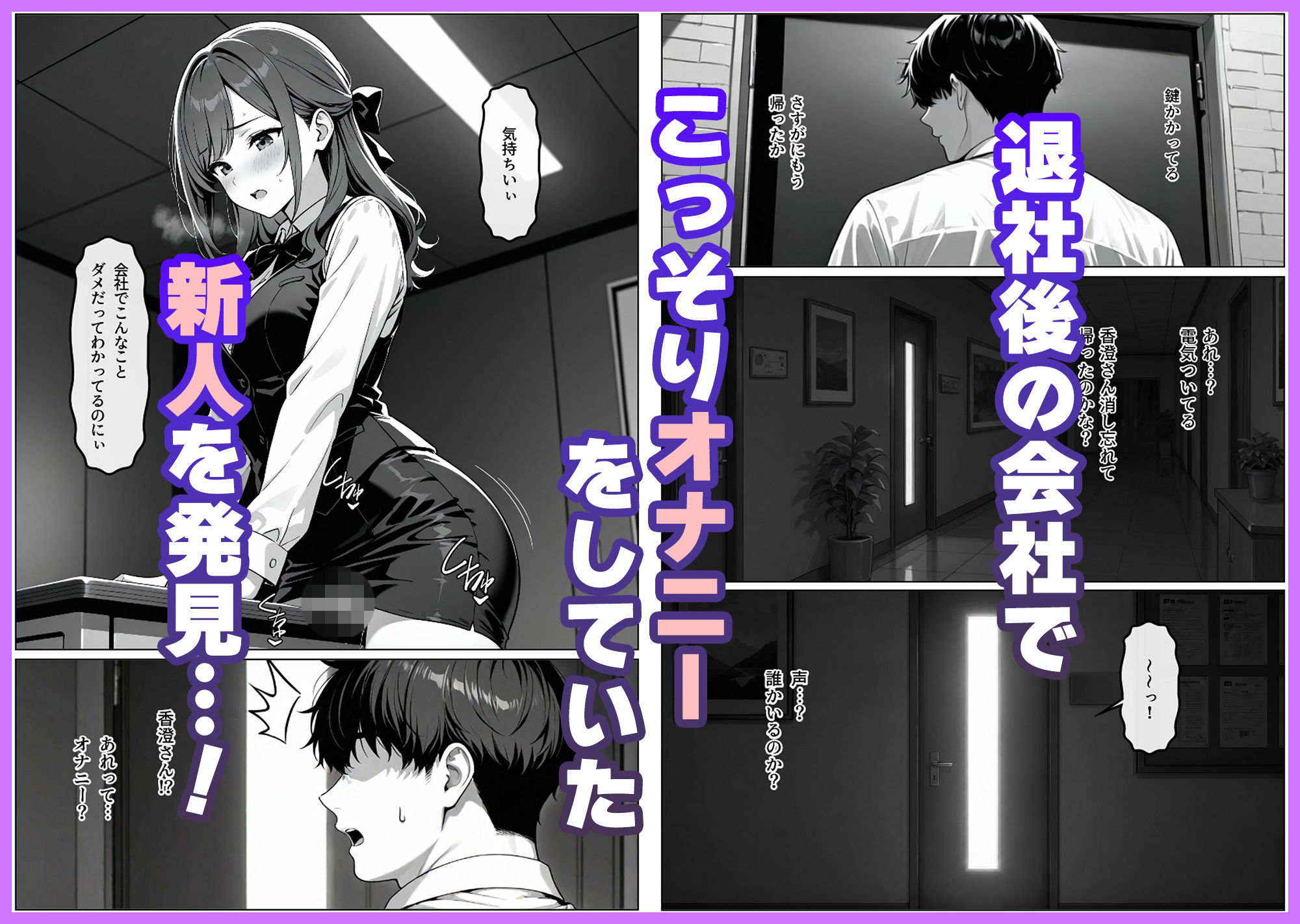 新人OLの性教育【香澄編】 サンプル3ページ目