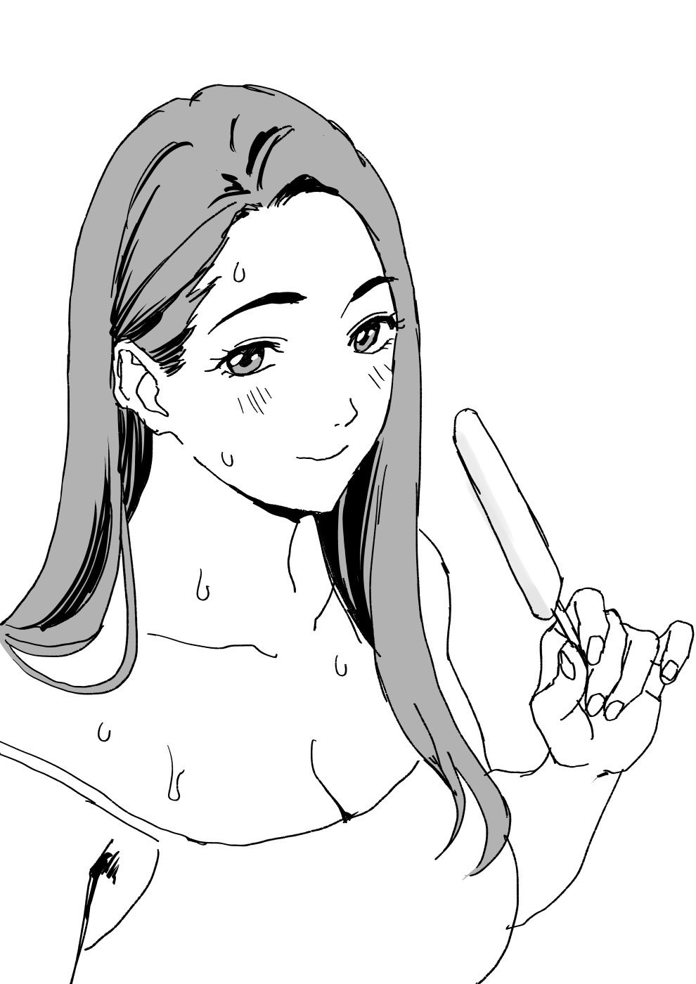 チンポとアイス  エッチなミルクドーロ サンプル1ページ目