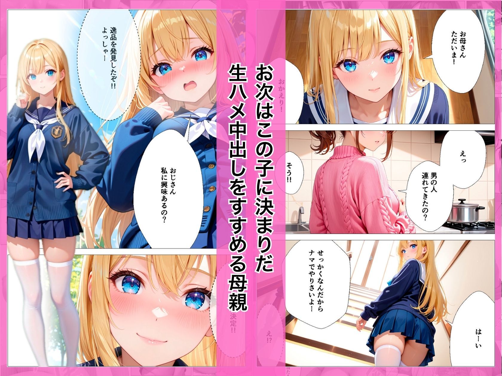 全女性と無許可で中出し生ハメセックスできる世界の話 サンプル6ページ目