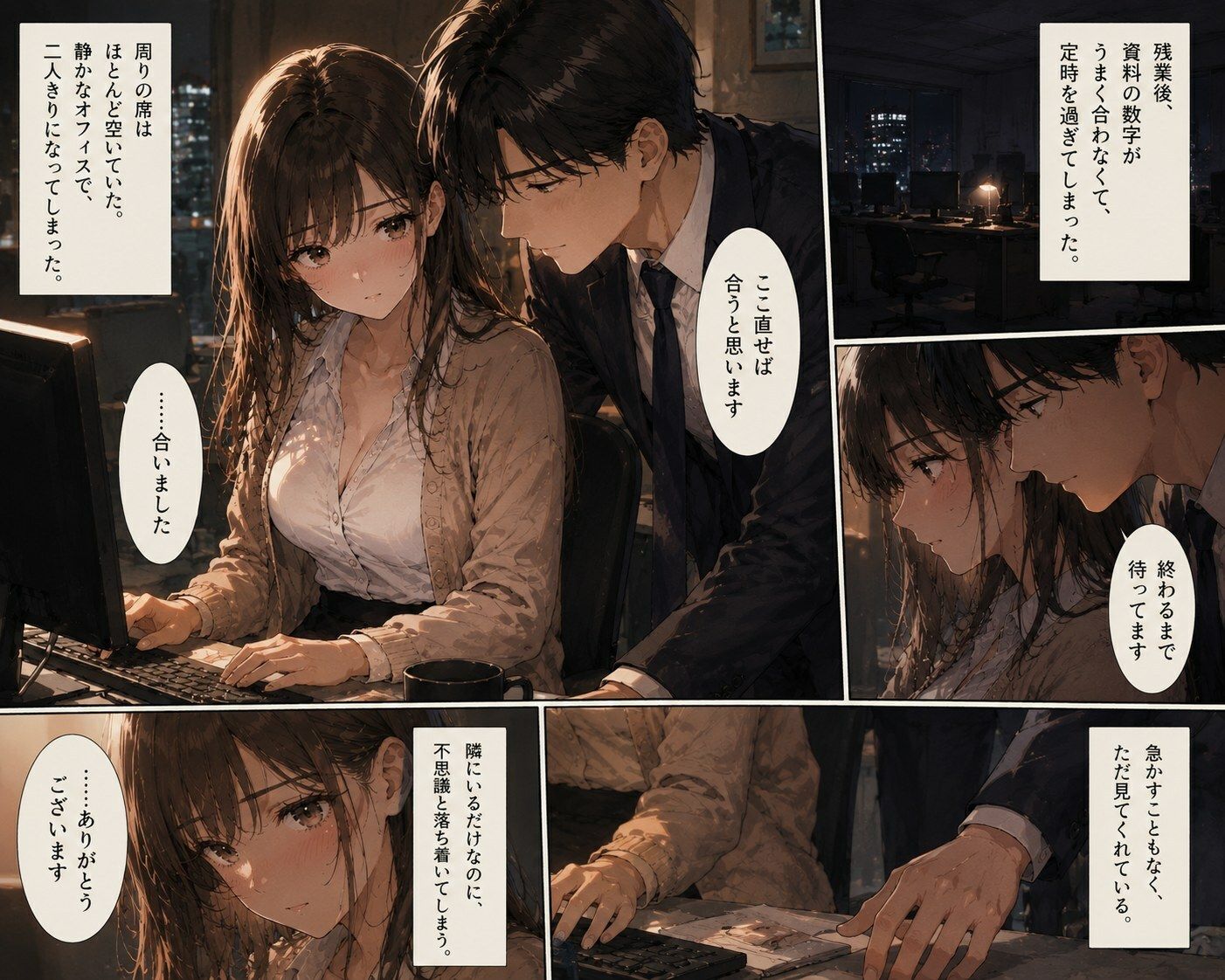 新入社員の彼女は、 歓迎会のあと帰らなかった ―教育係の上司― サンプル2ページ目