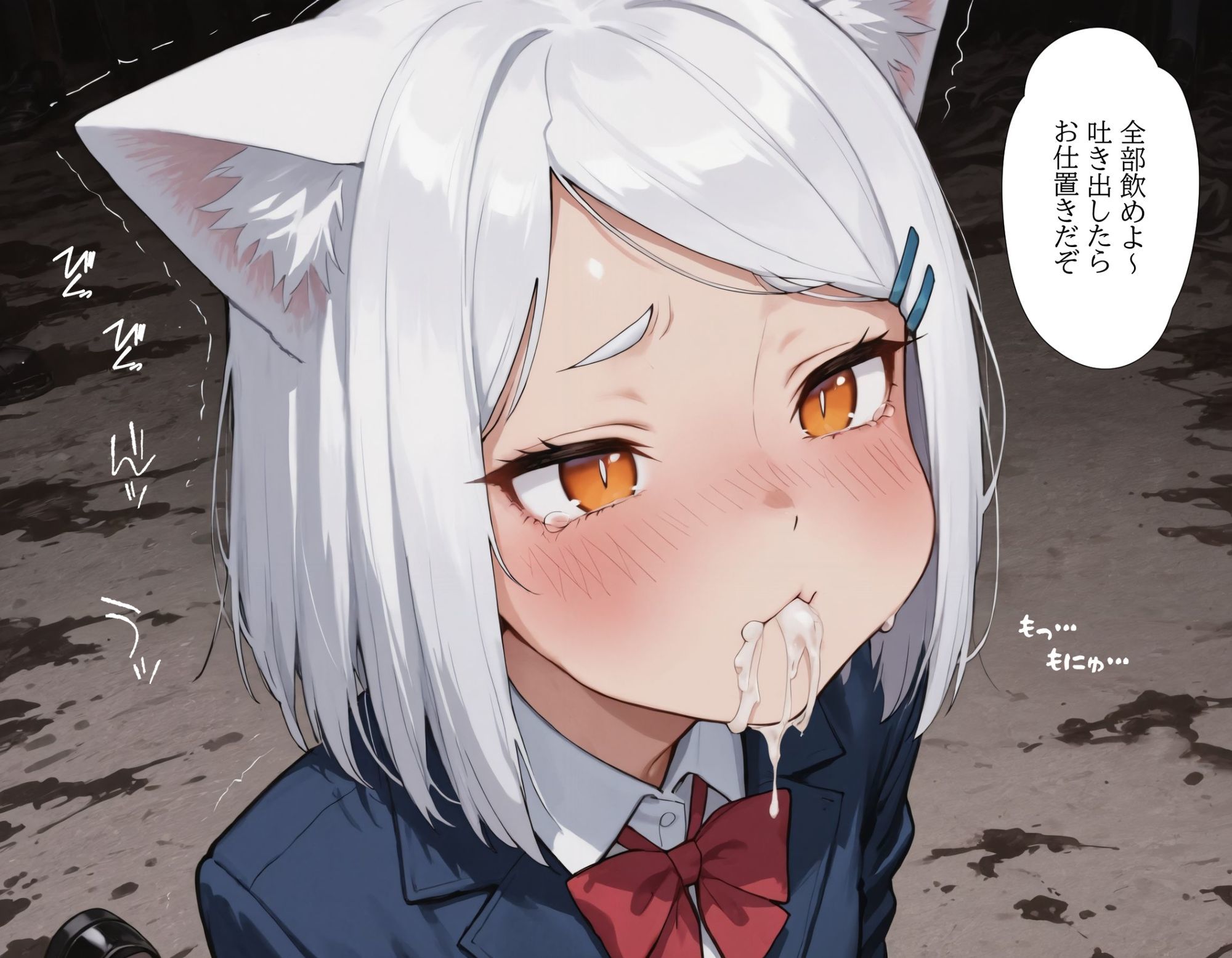 ヤニ吸うねこと妹と大家 サンプル3ページ目
