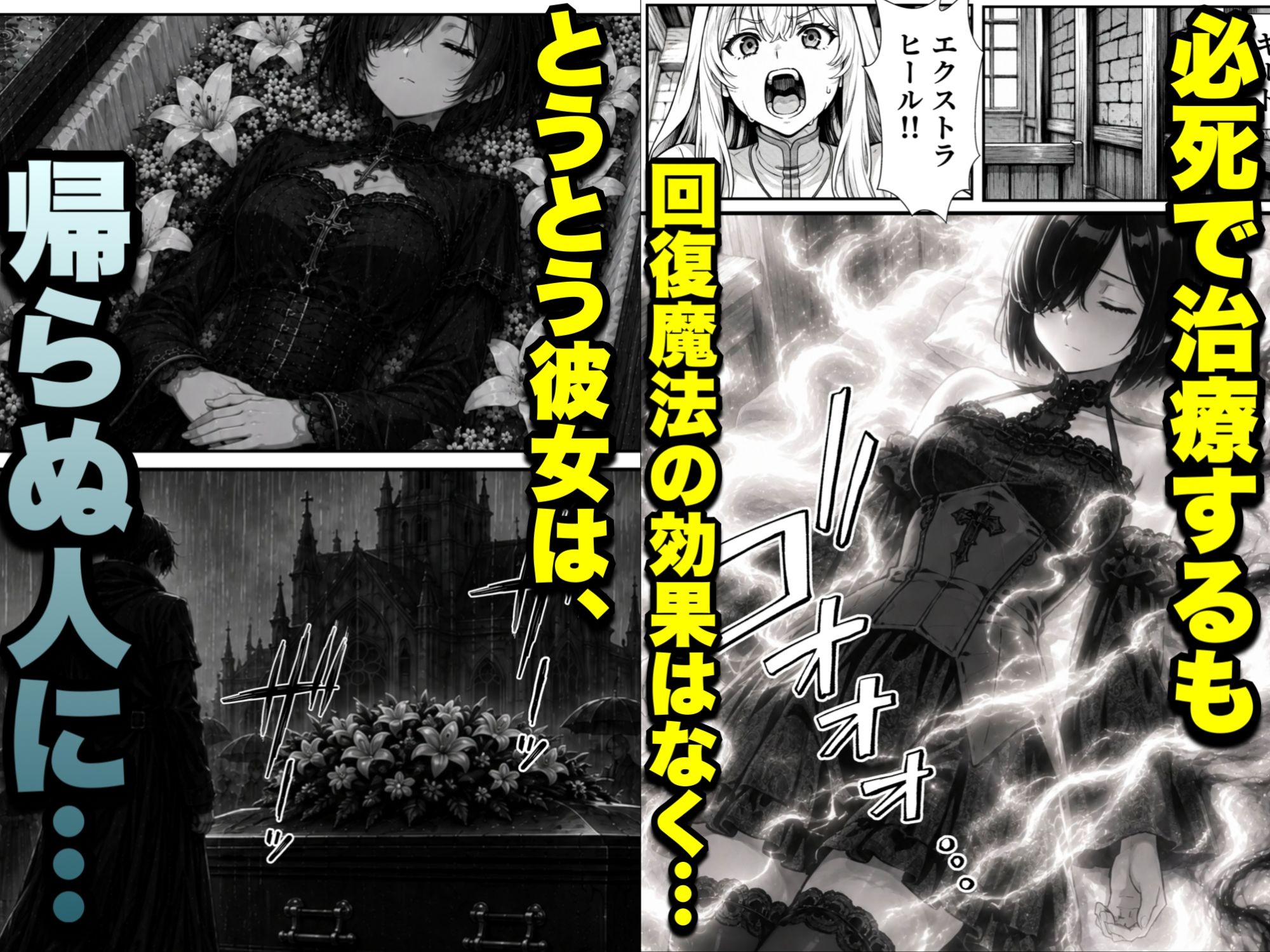 勇者パーティに処刑された闇魔法使いの俺は、EXスキル【時間牢獄】に目覚め、殺すより残酷な復讐をすることにした3〜妻を蘇らせる代償は、最愛の妻を裏切ることでした〜 サンプル5ページ目