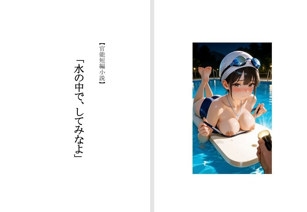 【本格短編官能小説】エロティック・ミステリー 水の中で、してみなよ サンプル1ページ目