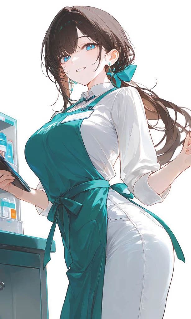 バイト先のサキミさんとホテルにいくことになった。 サンプル2ページ目