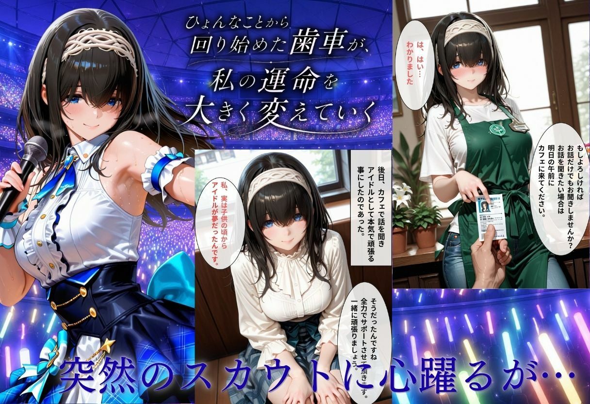 アイドルに成り上がる為の特別レッスン・・・寝取られ枕営業 サンプル2ページ目