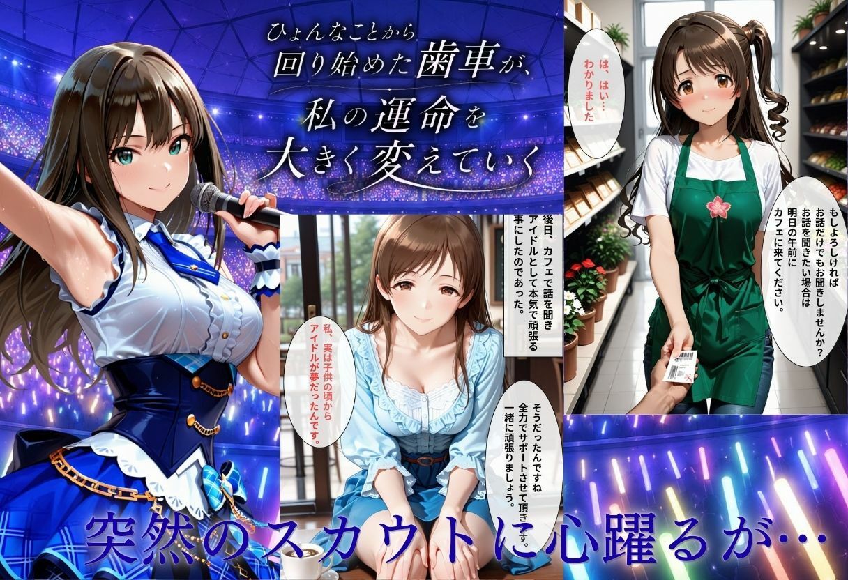 アイドルになる為の代償・・・枕営業で生中だしされる話 サンプル2ページ目
