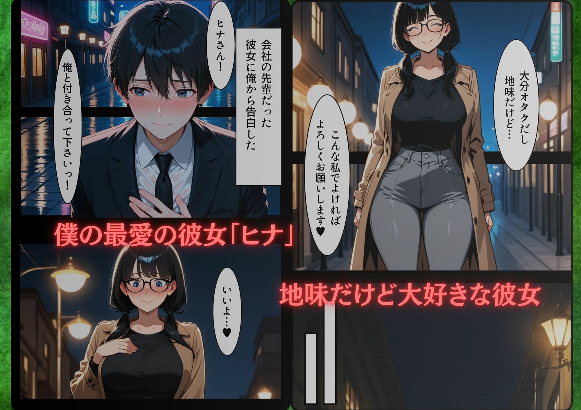 地味子で配信者な彼女のネトラレドMセックスが終わらない サンプル1ページ目