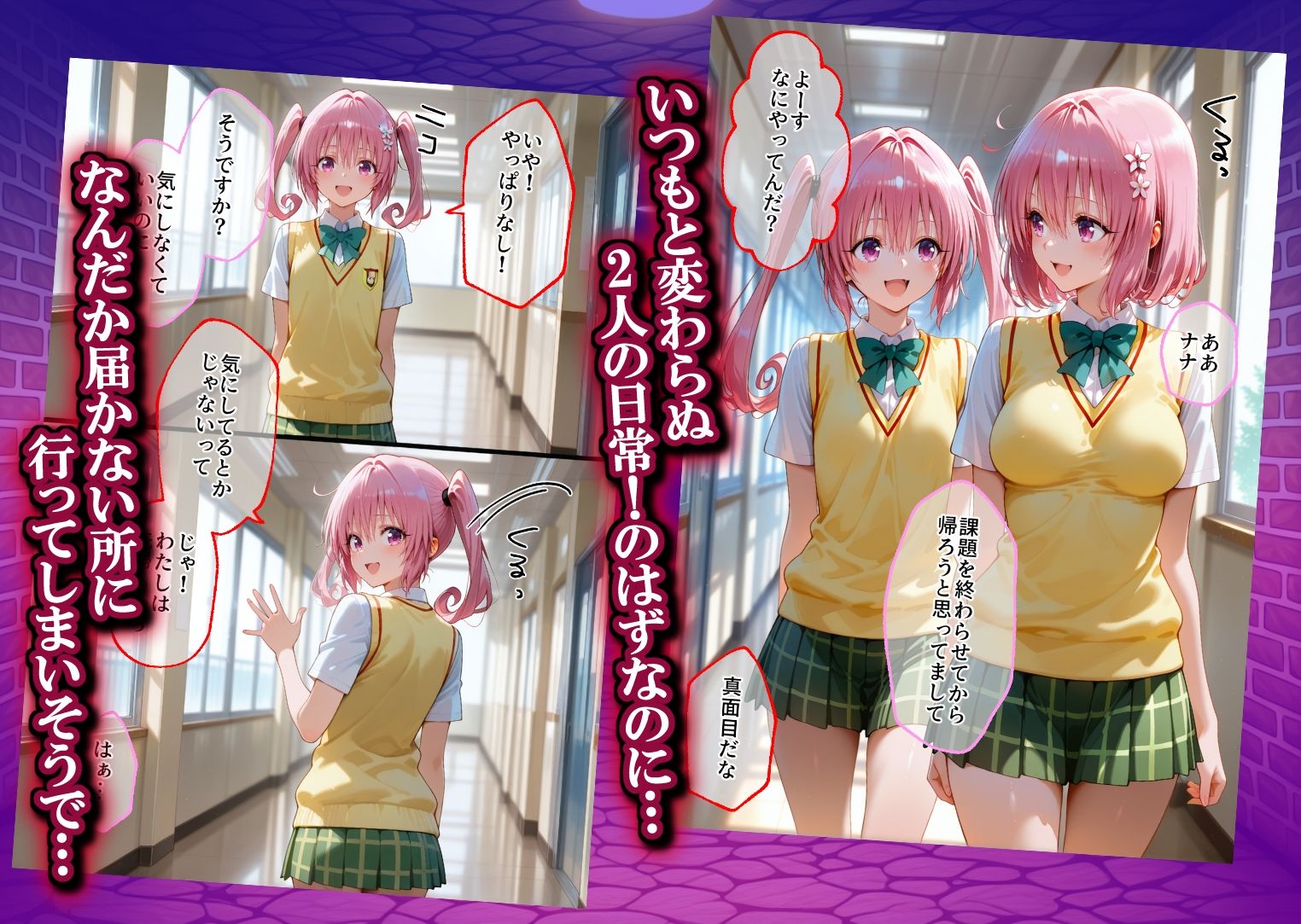 弱みを握られ製奴● 肉便器にされアヘ顔快楽地獄 姉妹編 サンプル1ページ目