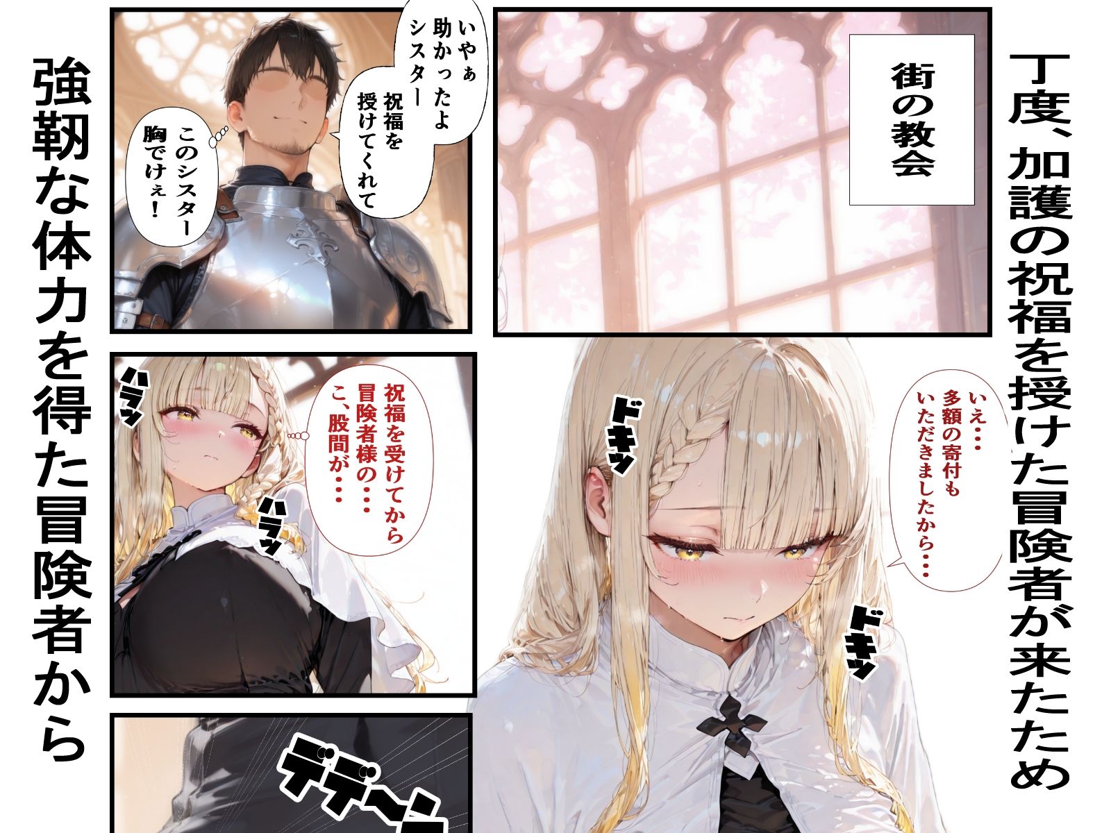 主様っ！ 私、エナジー回収頑張ります！ サンプル4ページ目
