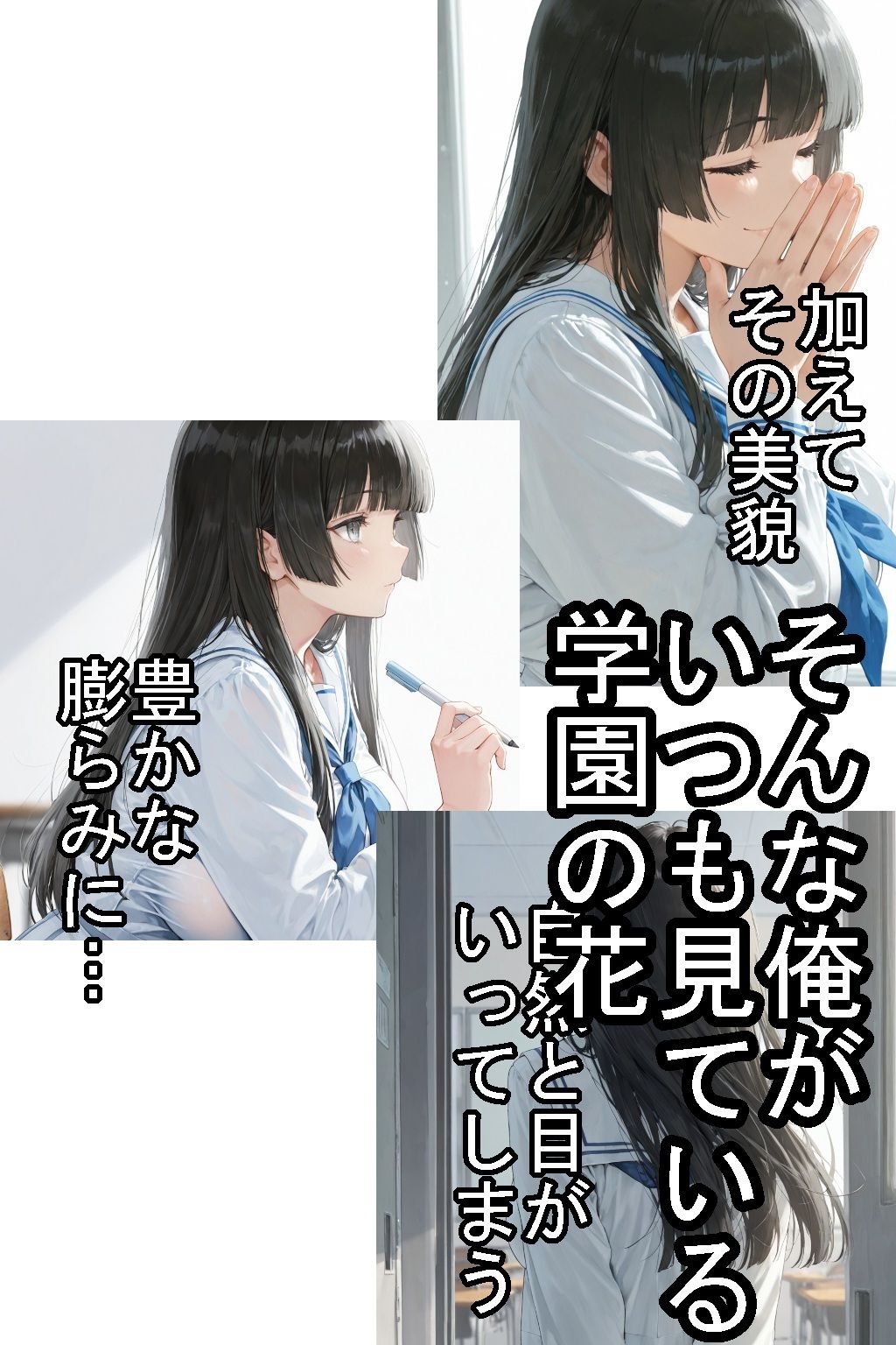 【制服】高嶺の花の学園優等生と互いのカラダに溺れるようになる話【貪欲えっち】 サンプル2ページ目