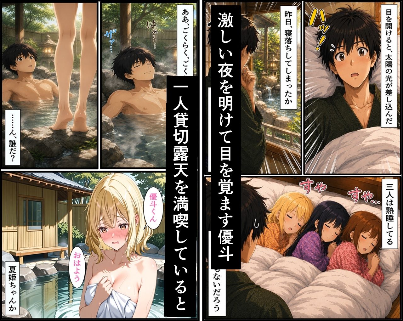 無防備すぎる同級生に、理性が追いつかなかった話 第15話「忘れられない温泉旅行」 サンプル1ページ目