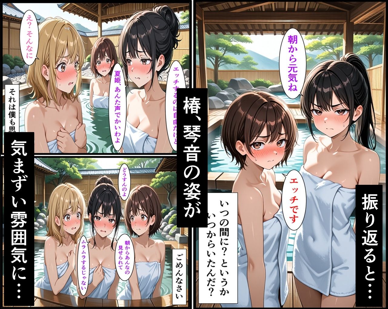 無防備すぎる同級生に、理性が追いつかなかった話 第15話「忘れられない温泉旅行」 サンプル5ページ目