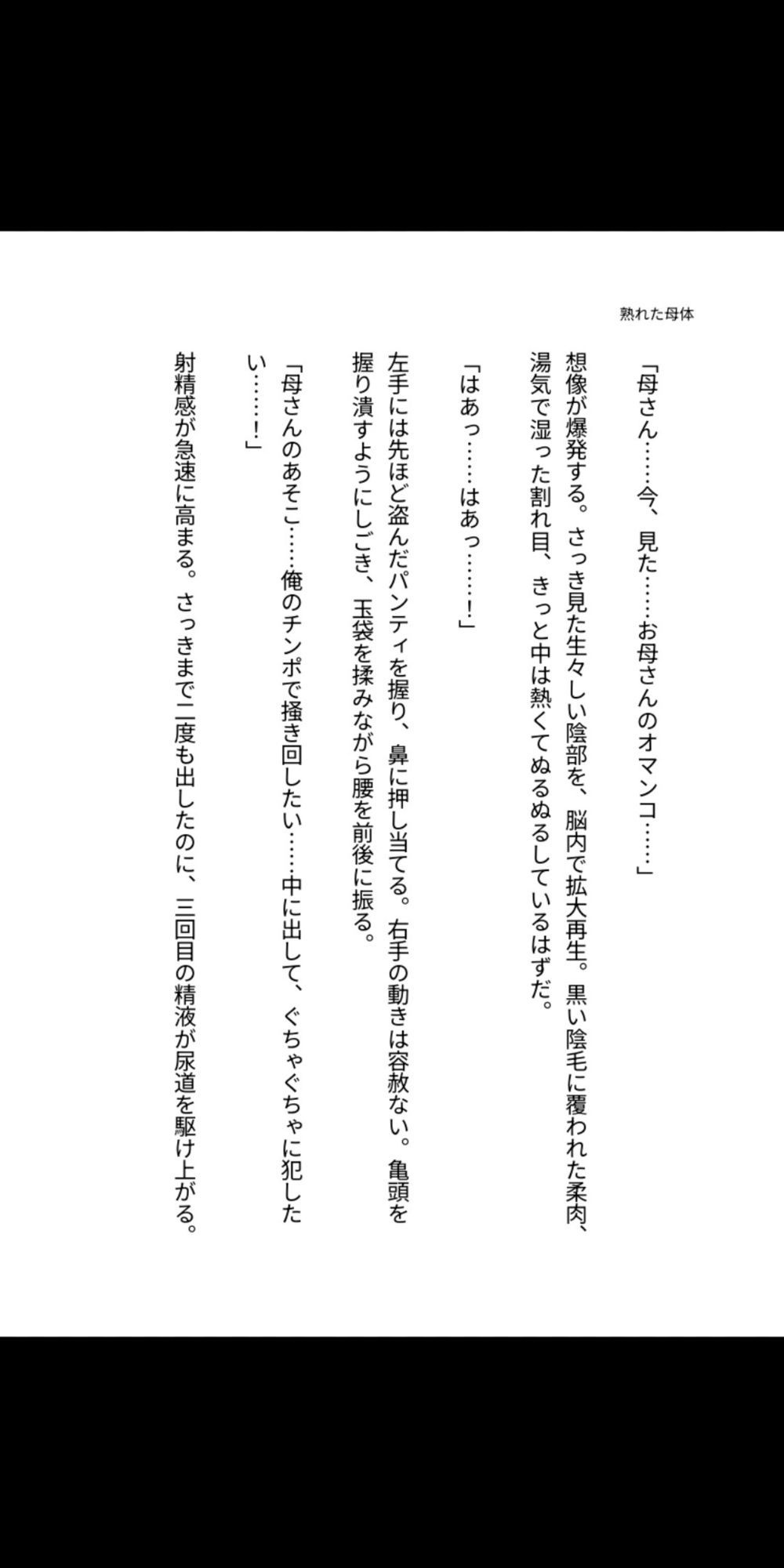 背徳の母子 〜熟れた母体に堕ちる息子の肉欲〜 サンプル1ページ目