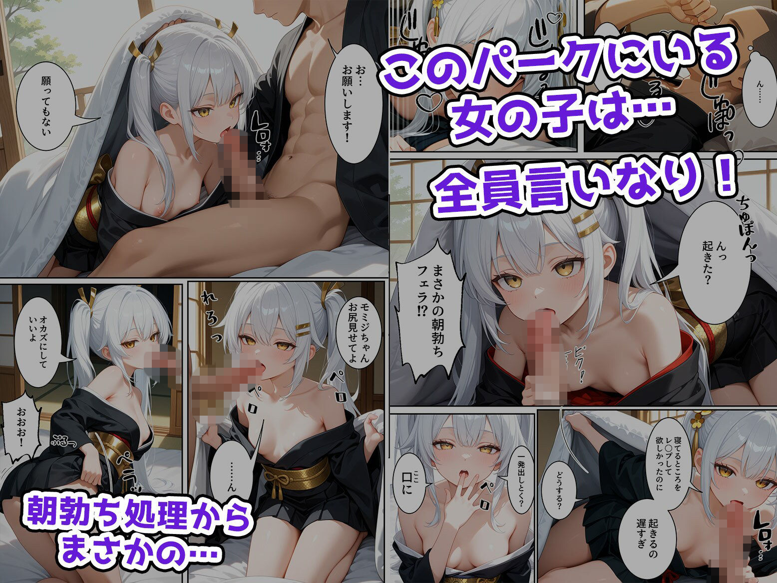 【6話】ティファニーパーク〜ここのスタッフ全員犯し放題って本当ですか？〜 サンプル1ページ目