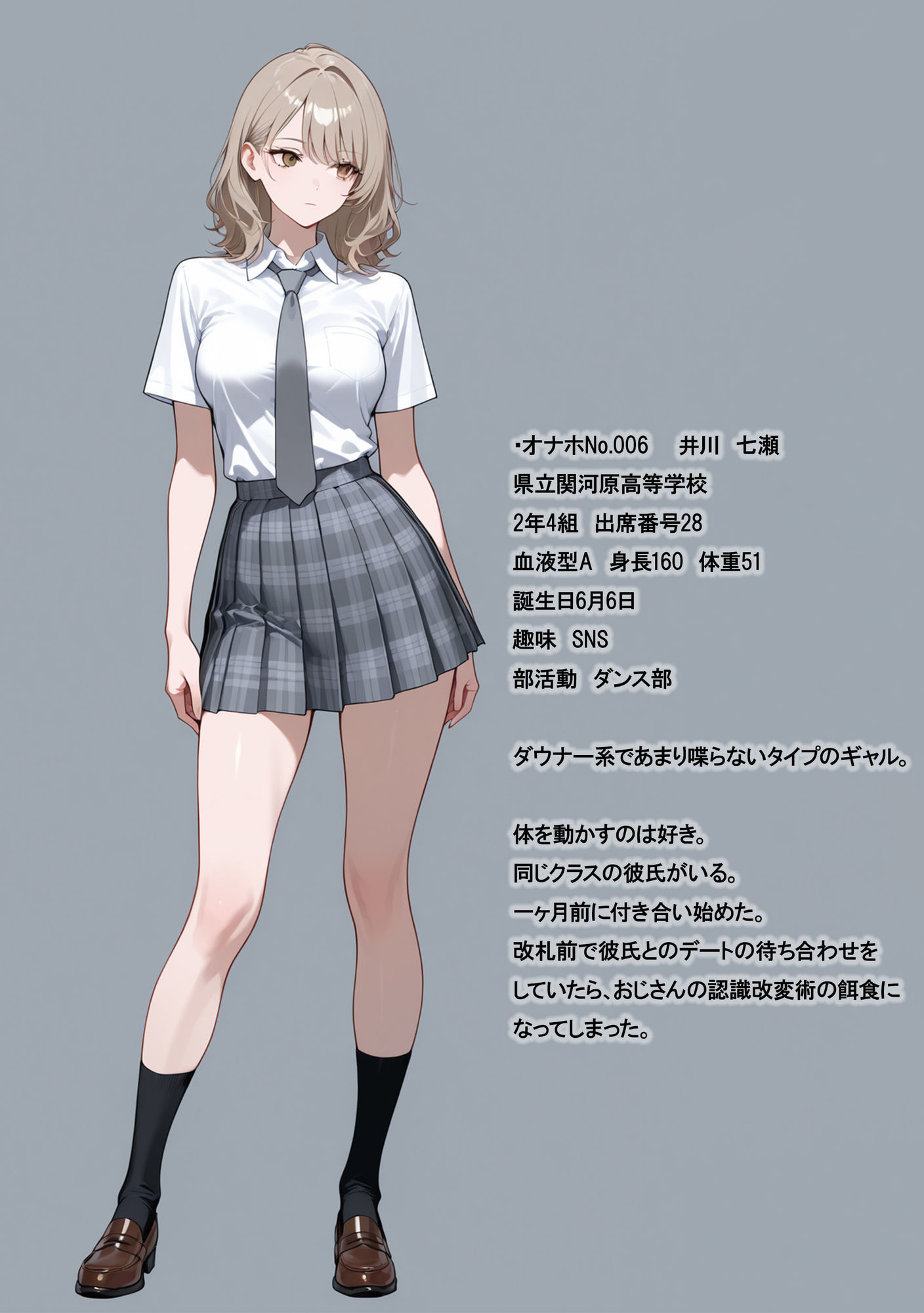 認識改変おじさんのオナホコレクション  Vol.1  井川七瀬編 サンプル1ページ目