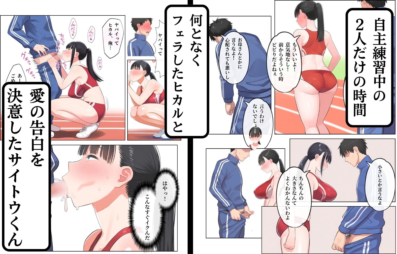胸糞アスリート 僕の好きな人はイキ顔ブスだとハメ撮り写メで知りました サンプル2ページ目