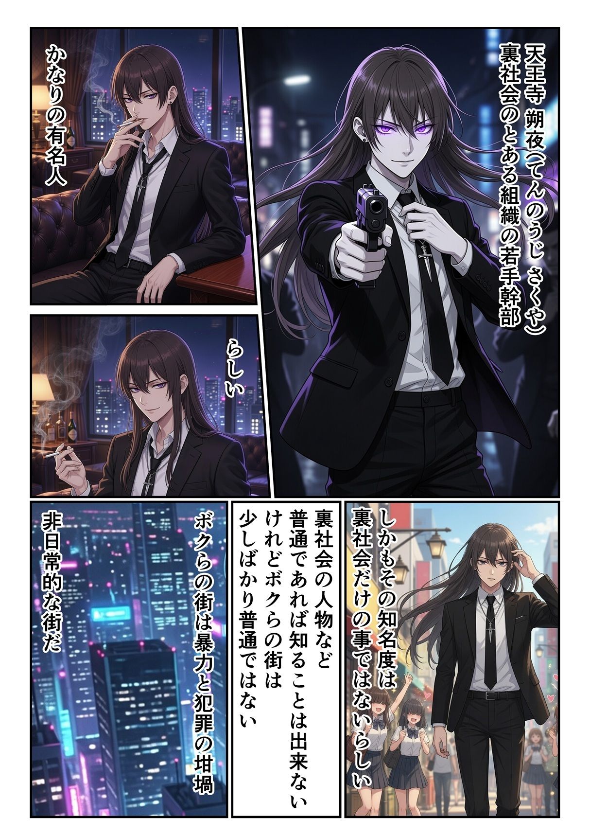 嫁な不良少年との日常 サンプル1ページ目