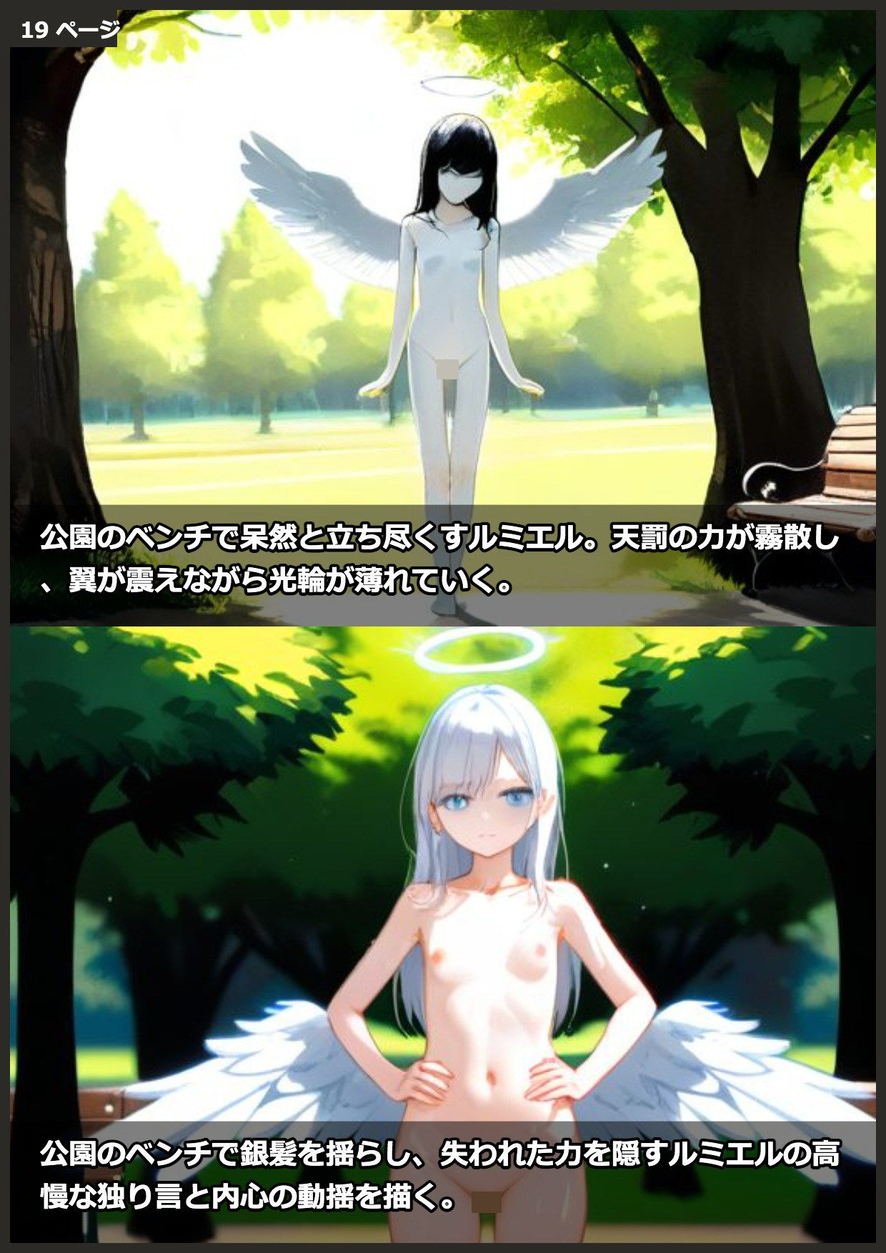 生意気な高慢天使をわからせる毎日耐性試験 サンプル7ページ目