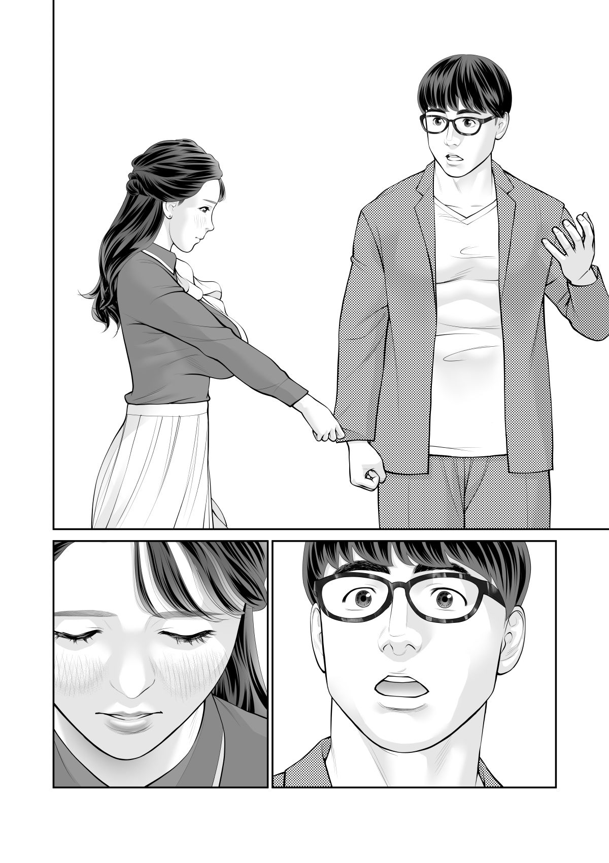 清楚なひと、誰にも見せないさらけ出しセックス サンプル8ページ目