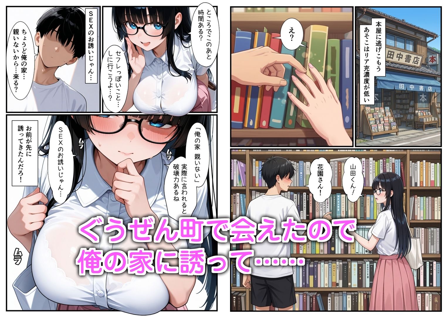 クラスの地味顔巨乳とセフレになった2 〜お家エッチ編〜 サンプル2ページ目