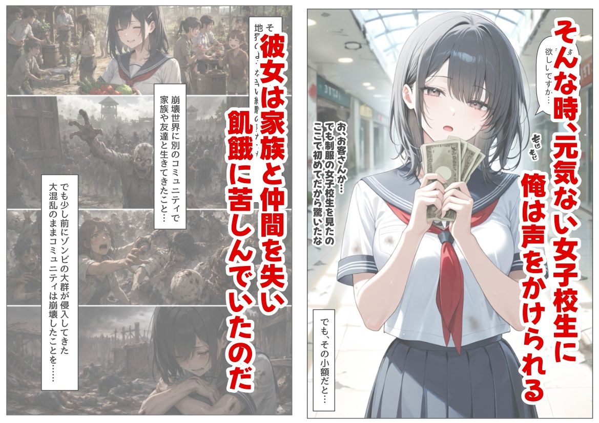 ゾンビ世界と往復チート  〜俺だけゾンビ世界を楽しくエッチに満喫する〜 サンプル3ページ目