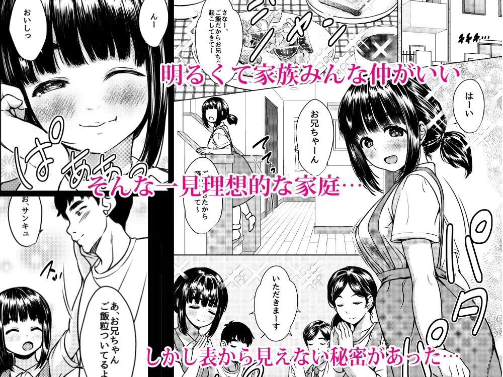 兄妹が終わる時  〜可愛く成長した妹に壊れた兄が手を出すまで〜 サンプル1ページ目