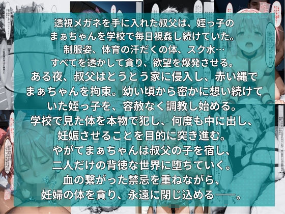 透視メガネで見た姪っ子のすべて サンプル1ページ目