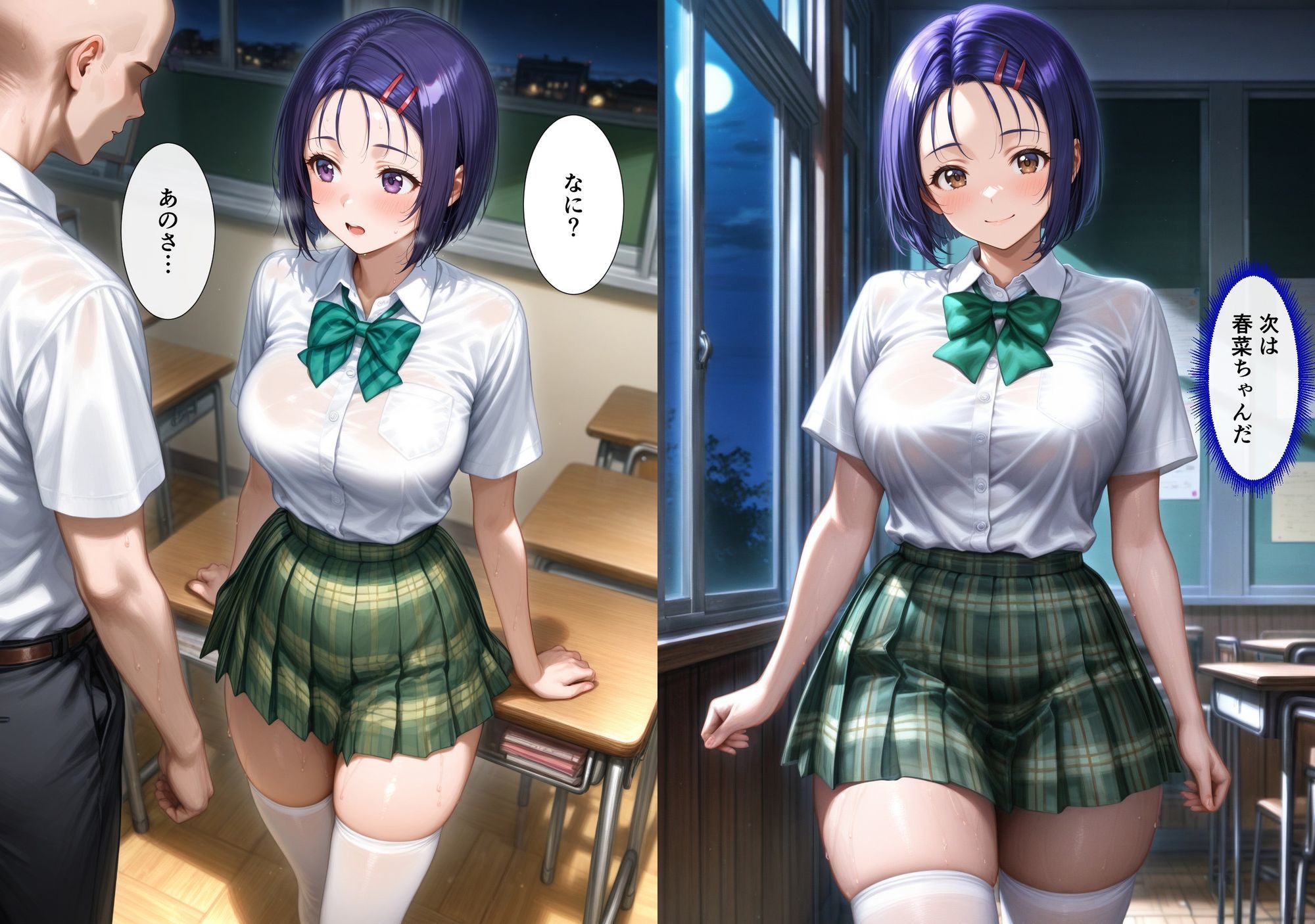 西連〇春奈エロ漫画 サンプル1ページ目