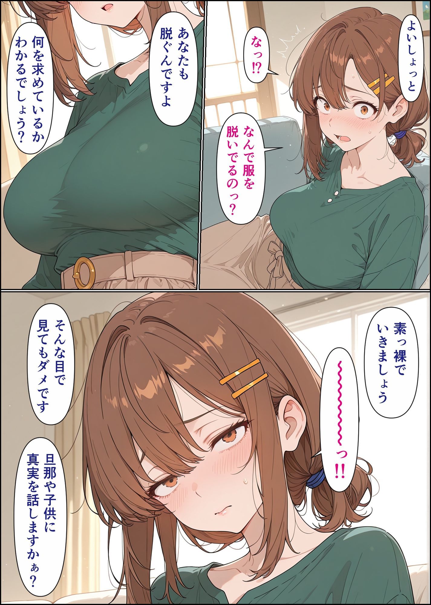 托卵家族 その子は誰の子？ サンプル4ページ目