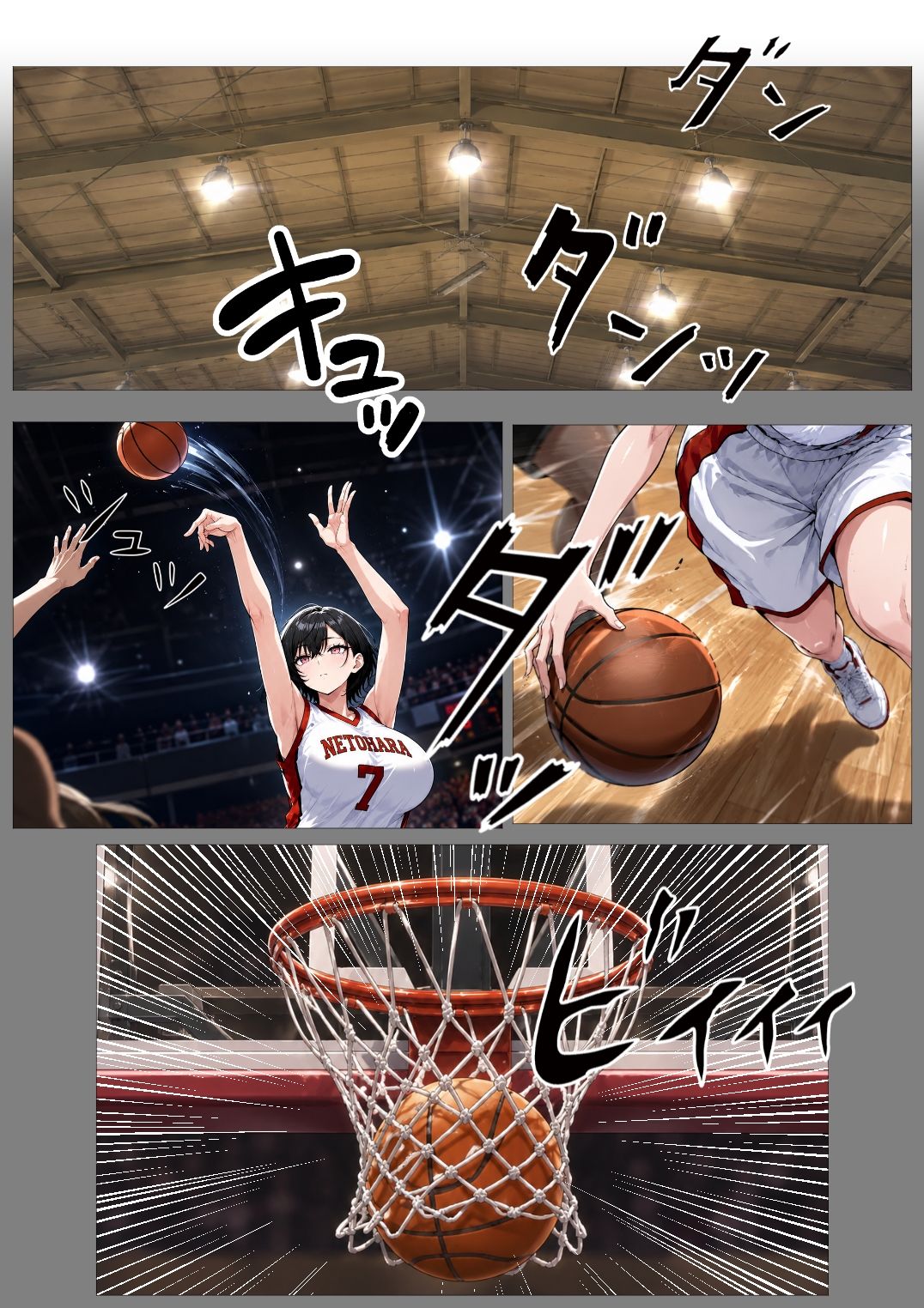 孕トモ-バスケ部顧問に孕まされた親友- サンプル3ページ目