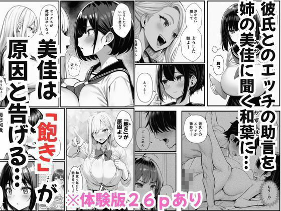 交互搾精・巨乳姉妹が連続エッチを迫り陰キャ覚醒！ハーレム姉妹丼する話 サンプル1ページ目