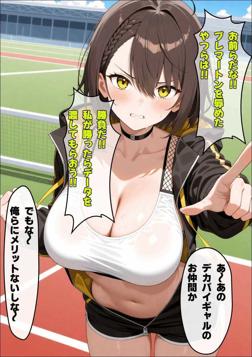 恥辱の脱衣テニス  ボル〇モア サンプル1ページ目
