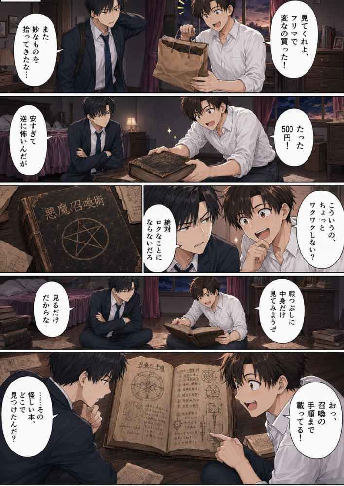 傲慢サキュバスの異世界召喚ー発情の呪い返し編 サンプル5ページ目