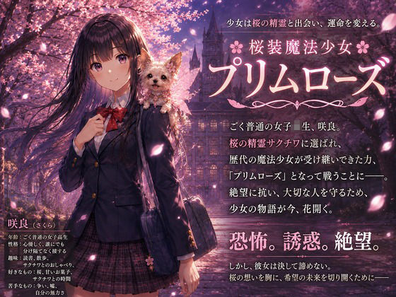 桜装魔法少女プリムローズ サンプル3ページ目