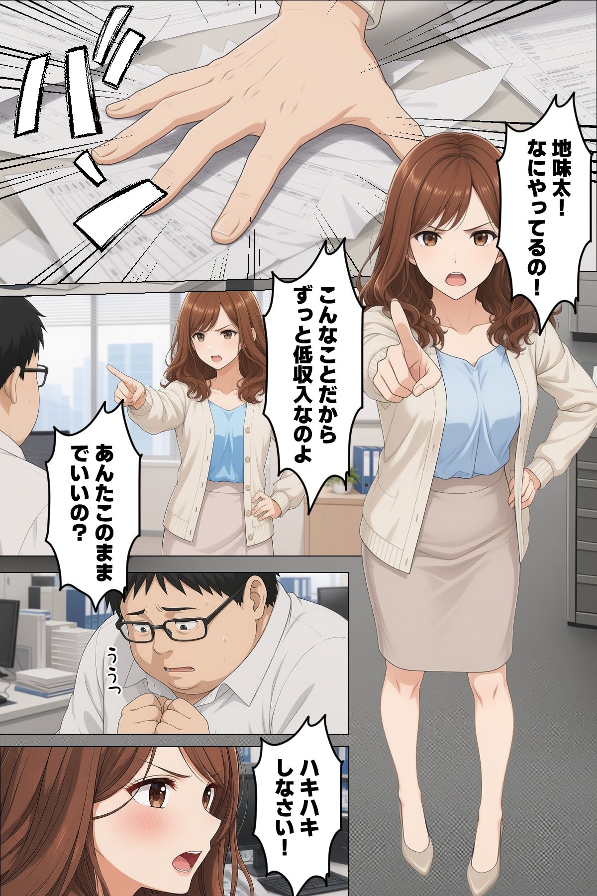 【漫画】なんでルームシェアを募集したら大嫌いな職場の先輩が来るんだよ サンプル6ページ目