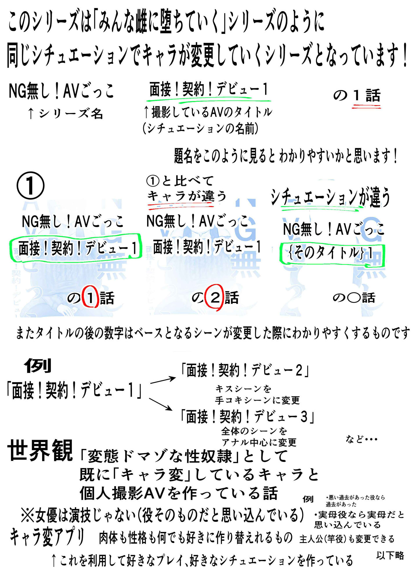 NG無し！AVごっこぶち壊れた姿1の7話 サンプル3ページ目