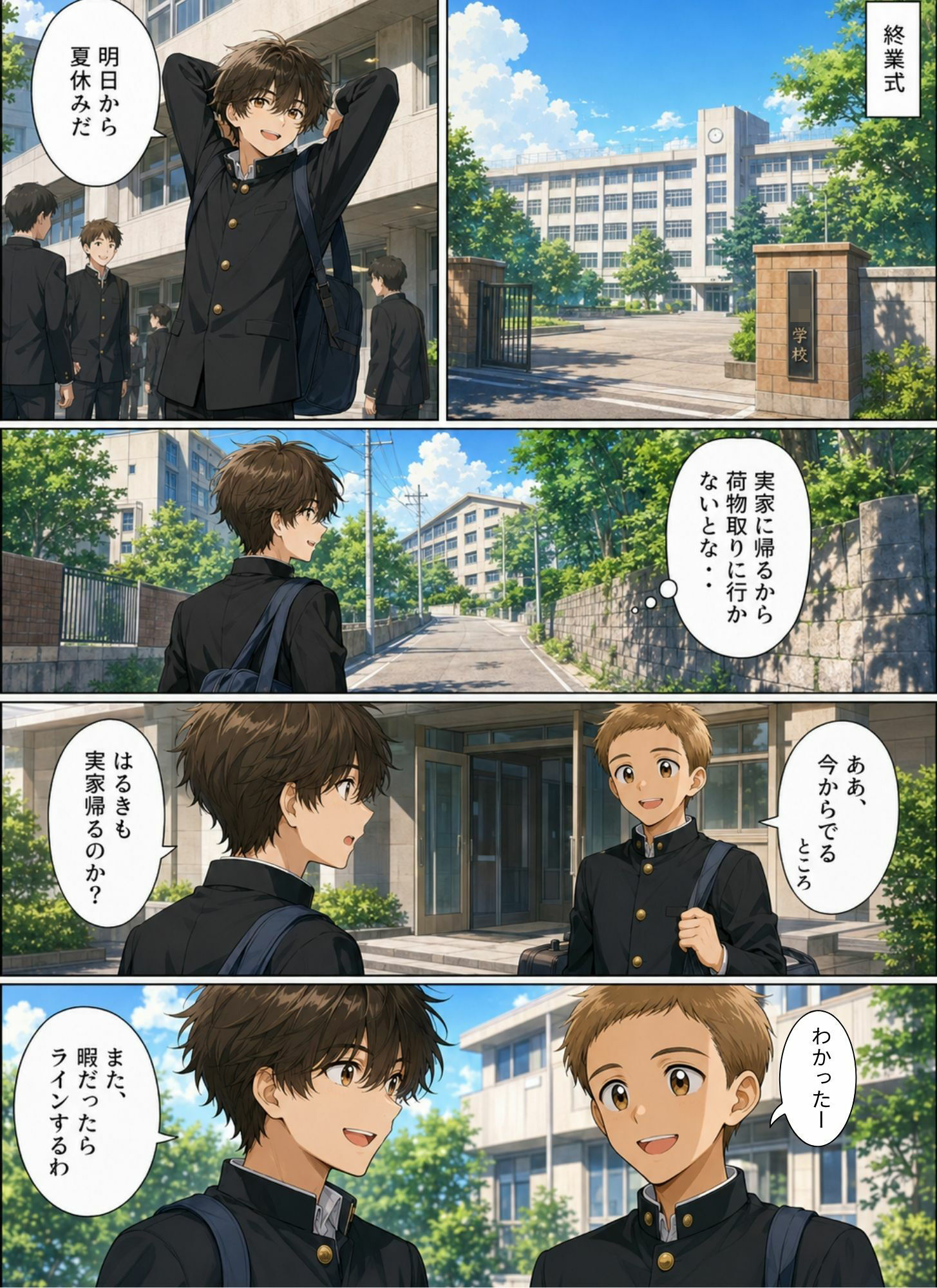 ときめきハーレム学園へようこそ11 サンプル1ページ目