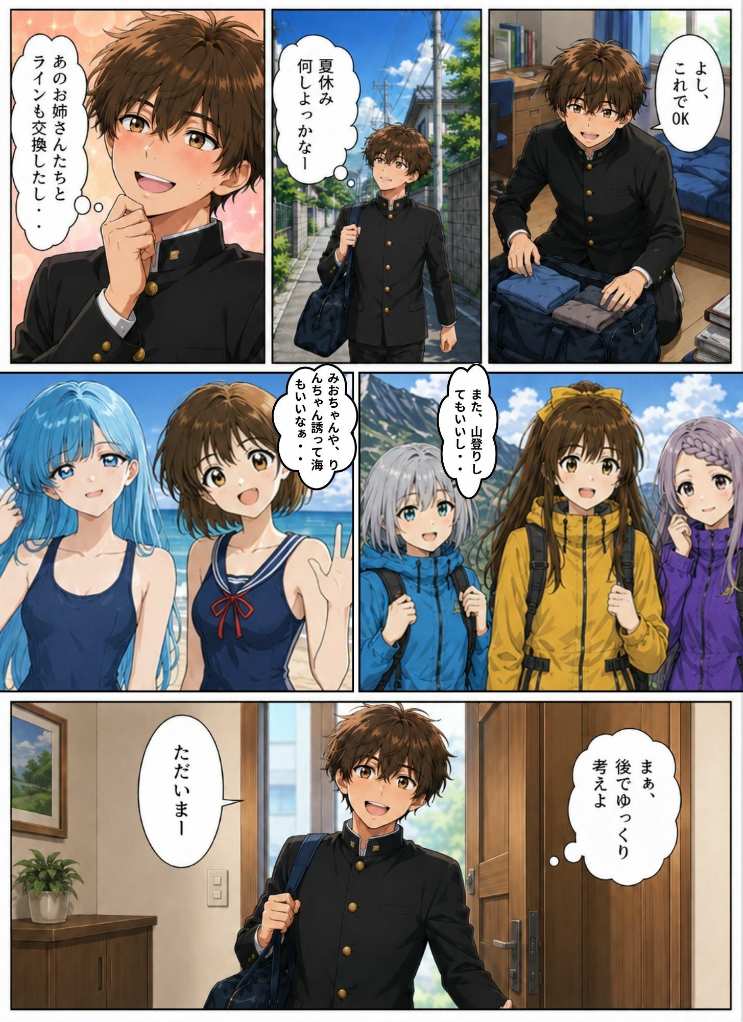 ときめきハーレム学園へようこそ11 サンプル2ページ目
