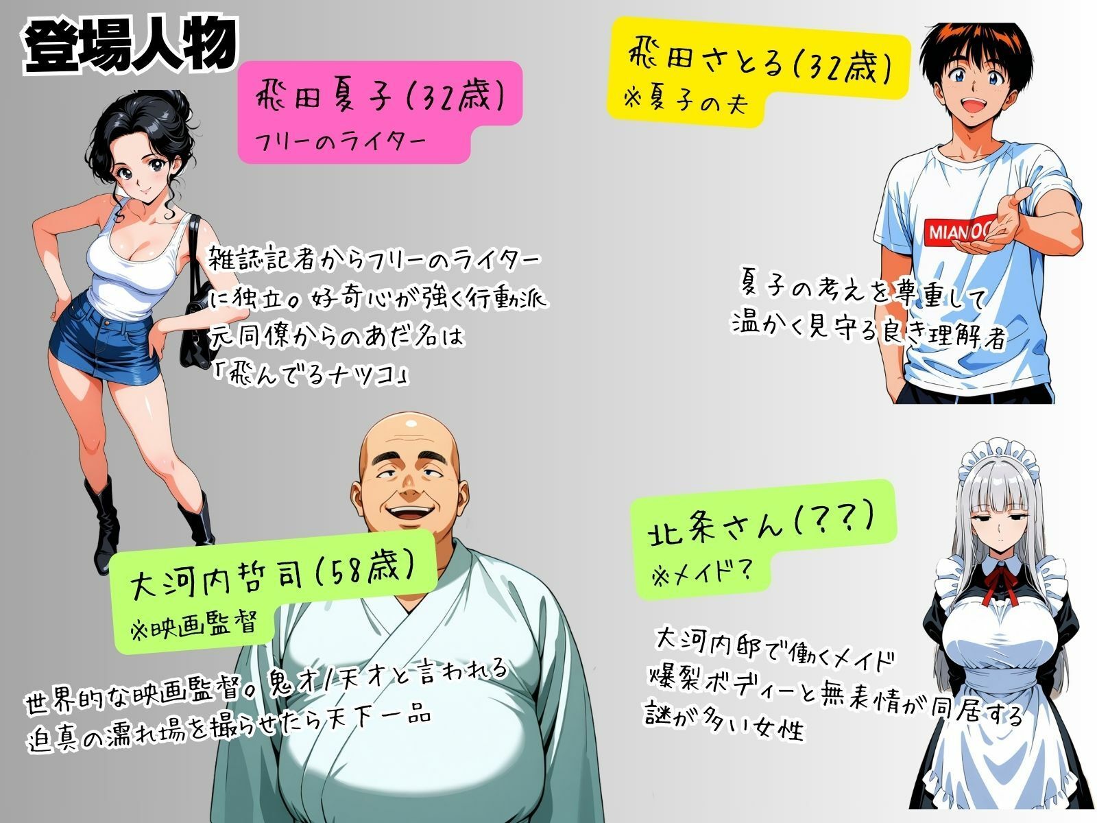 ある映画監督の性癖にドはまりして完堕ちした美人ルポライター【前編】 サンプル2ページ目