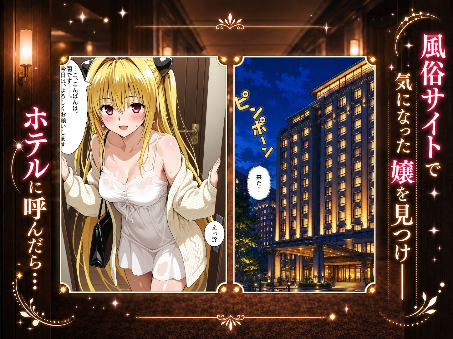 扉を開けたら闇が立っていた サンプル1ページ目