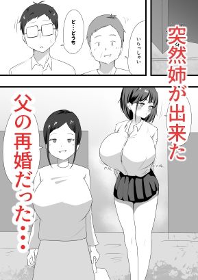 突然出来た義姉が巨乳で隙だらけでHなギャルだった話 サンプル1ページ目