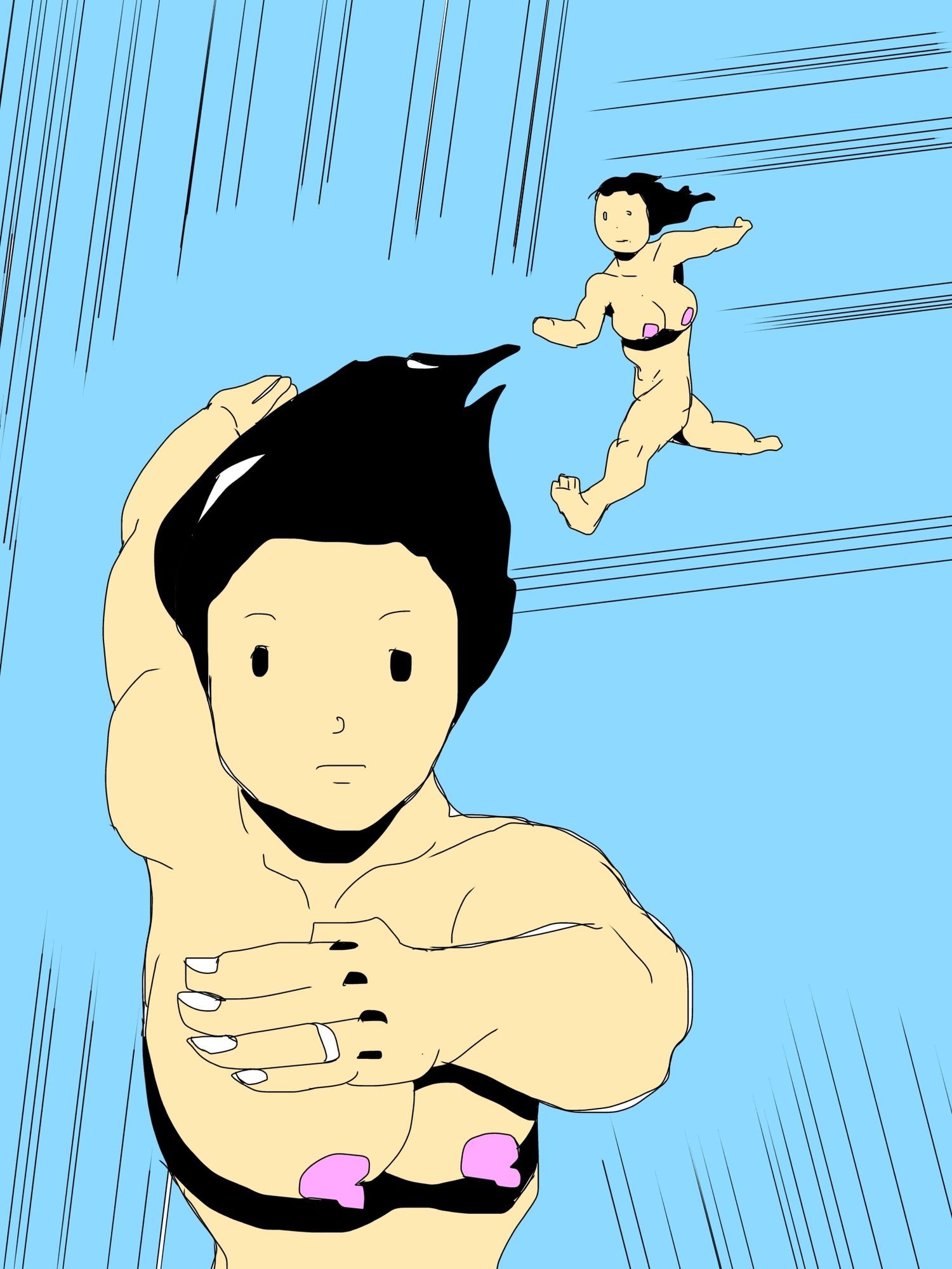 人妻走る サンプル2ページ目