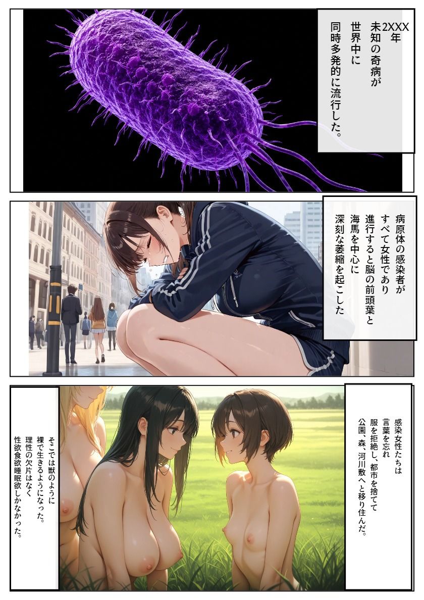 ヒトメス 堕ちた理性 サンプル1ページ目
