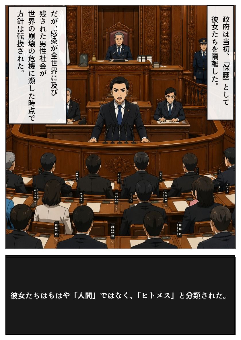 ヒトメス 堕ちた理性 サンプル2ページ目